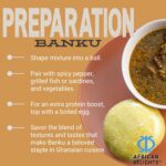 African Delights Banku Mix, Pounded Maize & Cassava Flour - Image 3