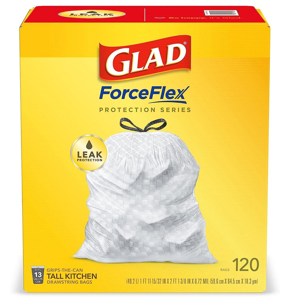 Glad1-1.jpg Glad ForceFlex Protection Series Tall Kitchen Trash Bags - Image 1