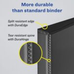 Avery Durable View 3 Ring Binder,1 Inch Slant Rings,1 Green Binder - Image 2