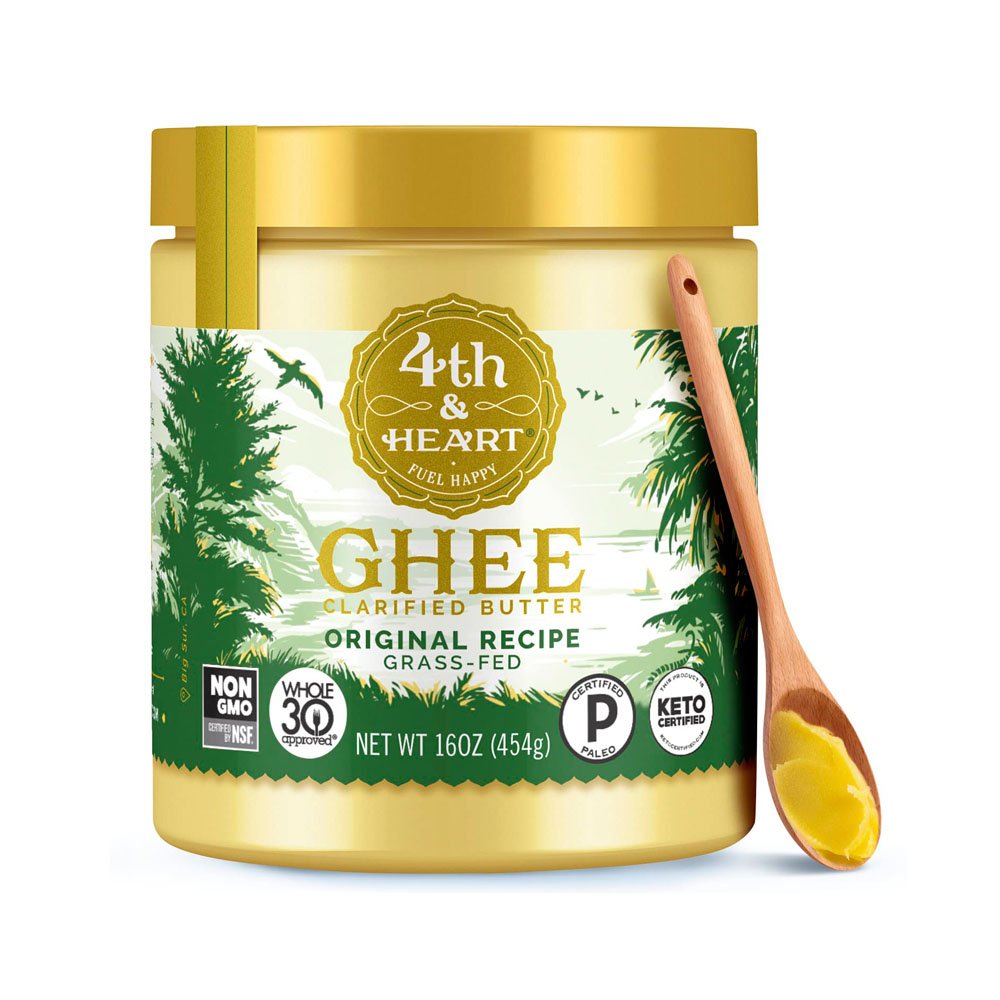 gh1.jpg 4th & Heart Original Grass-Fed Ghee, 16 Ounce - Image 1